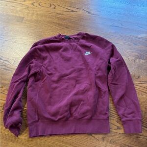Maroon Nike Crew Neck